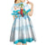 Aloha Hawaii Christmas Kid Short Sleeve Dress It's 5 o'clock Somewhere - Wonder Print Shop