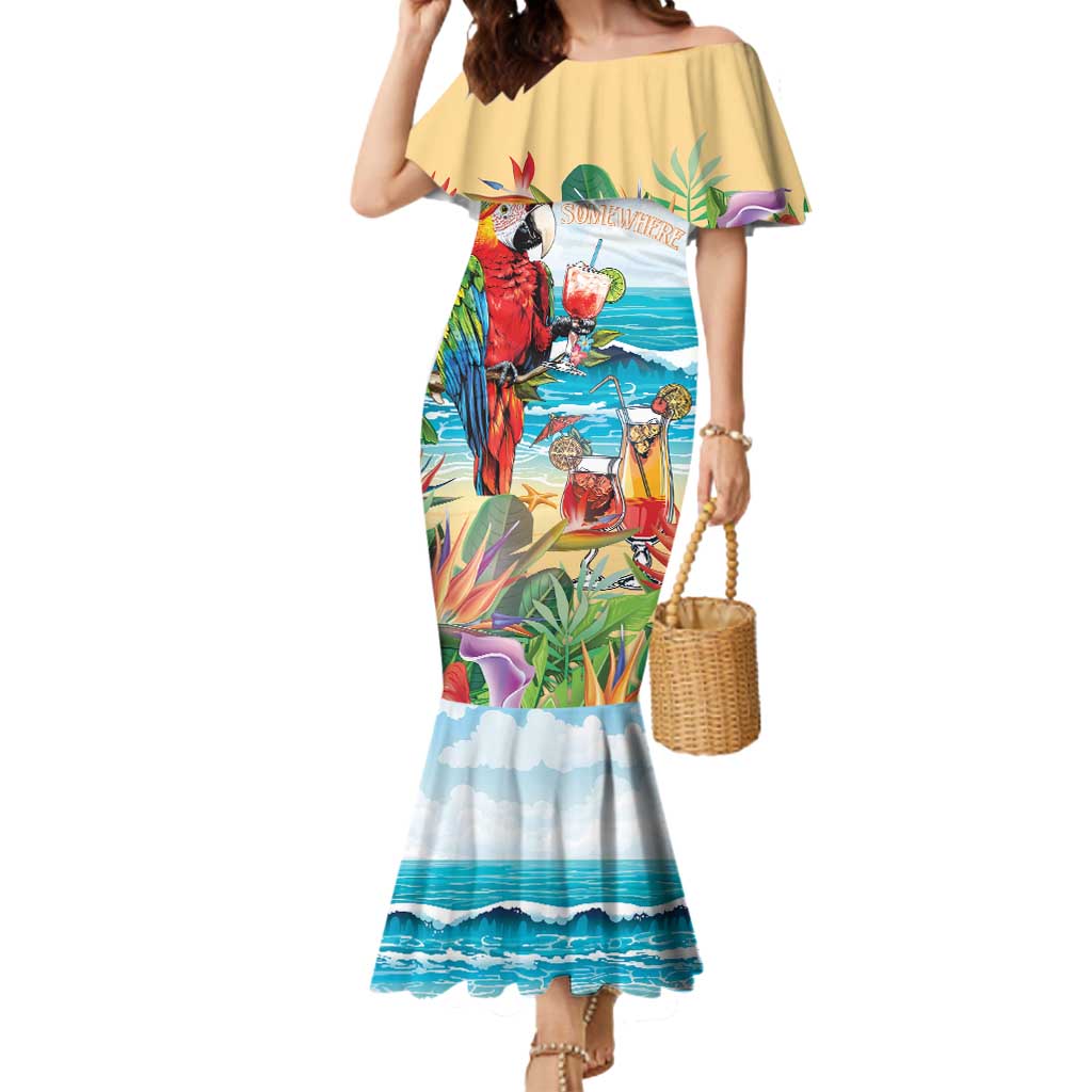 Aloha Hawaii Christmas Mermaid Dress It's 5 o'clock Somewhere - Wonder Print Shop