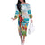 Aloha Hawaii Christmas Off The Shoulder Long Sleeve Dress It's 5 o'clock Somewhere - Wonder Print Shop