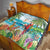 Aloha Hawaii Christmas Quilt It's 5 o'clock Somewhere - Wonder Print Shop