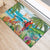 Aloha Hawaii Christmas Rubber Doormat It's 5 o'clock Somewhere - Wonder Print Shop