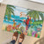 Aloha Hawaii Christmas Rubber Doormat It's 5 o'clock Somewhere - Wonder Print Shop