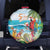 Aloha Hawaii Christmas Spare Tire Cover It's 5 o'clock Somewhere - Wonder Print Shop