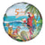 Aloha Hawaii Christmas Spare Tire Cover It's 5 o'clock Somewhere - Wonder Print Shop