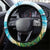 Aloha Hawaii Christmas Steering Wheel Cover It's 5 o'clock Somewhere - Wonder Print Shop