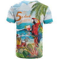 Aloha Hawaii Christmas T Shirt It's 5 o'clock Somewhere - Wonder Print Shop