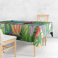 Aloha Hawaii Christmas Tablecloth It's 5 o'clock Somewhere - Wonder Print Shop