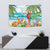 Aloha Hawaii Christmas Tapestry It's 5 o'clock Somewhere - Wonder Print Shop