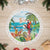 Aloha Hawaii Christmas Tree Skirt It's 5 o'clock Somewhere - Wonder Print Shop