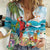 Aloha Hawaii Christmas Women Casual Shirt It's 5 o'clock Somewhere - Wonder Print Shop