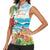 Aloha Hawaii Christmas Women Sleeveless Polo Shirt It's 5 o'clock Somewhere - Wonder Print Shop