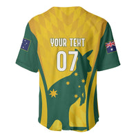 Australia Socceroos Custom Baseball Jersey 2026 Forever Golden - Wonder Print Shop