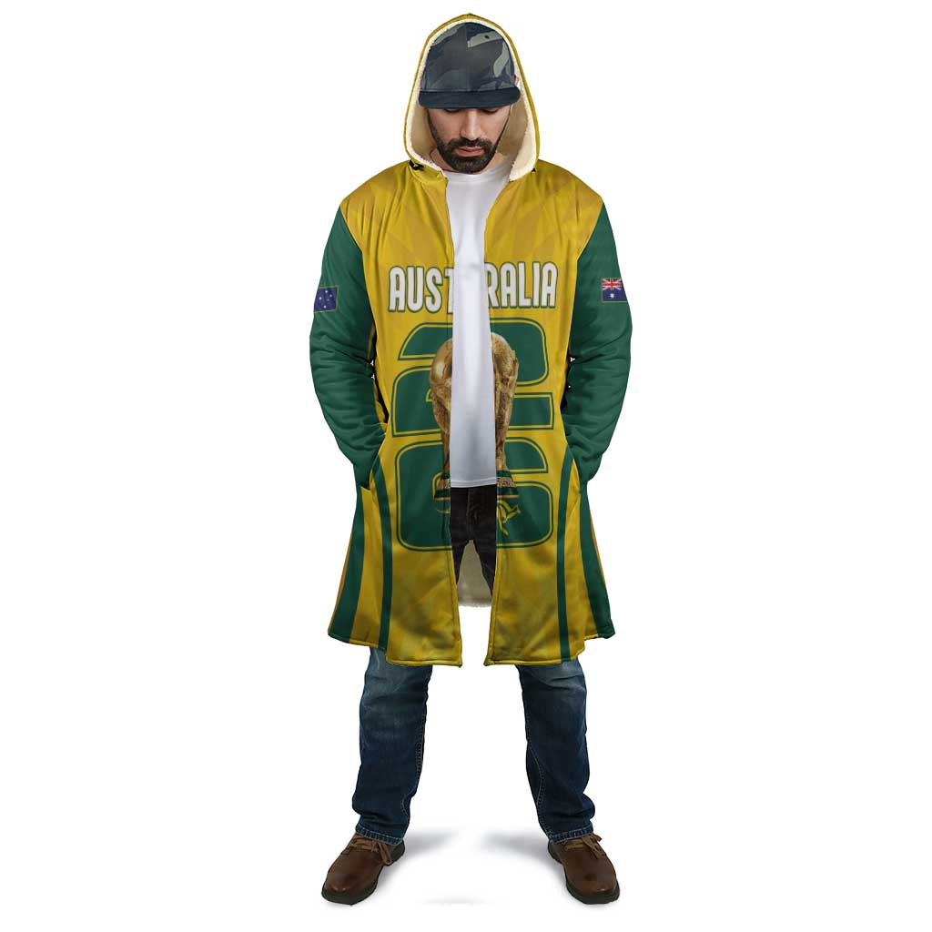 Australia Socceroos Custom Cloak 2026 Forever Golden - Wonder Print Shop