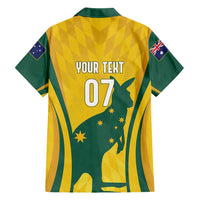 Australia Socceroos Custom Hawaiian Shirt 2026 Forever Golden - Wonder Print Shop