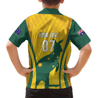 Australia Socceroos Custom Hawaiian Shirt 2026 Forever Golden - Wonder Print Shop