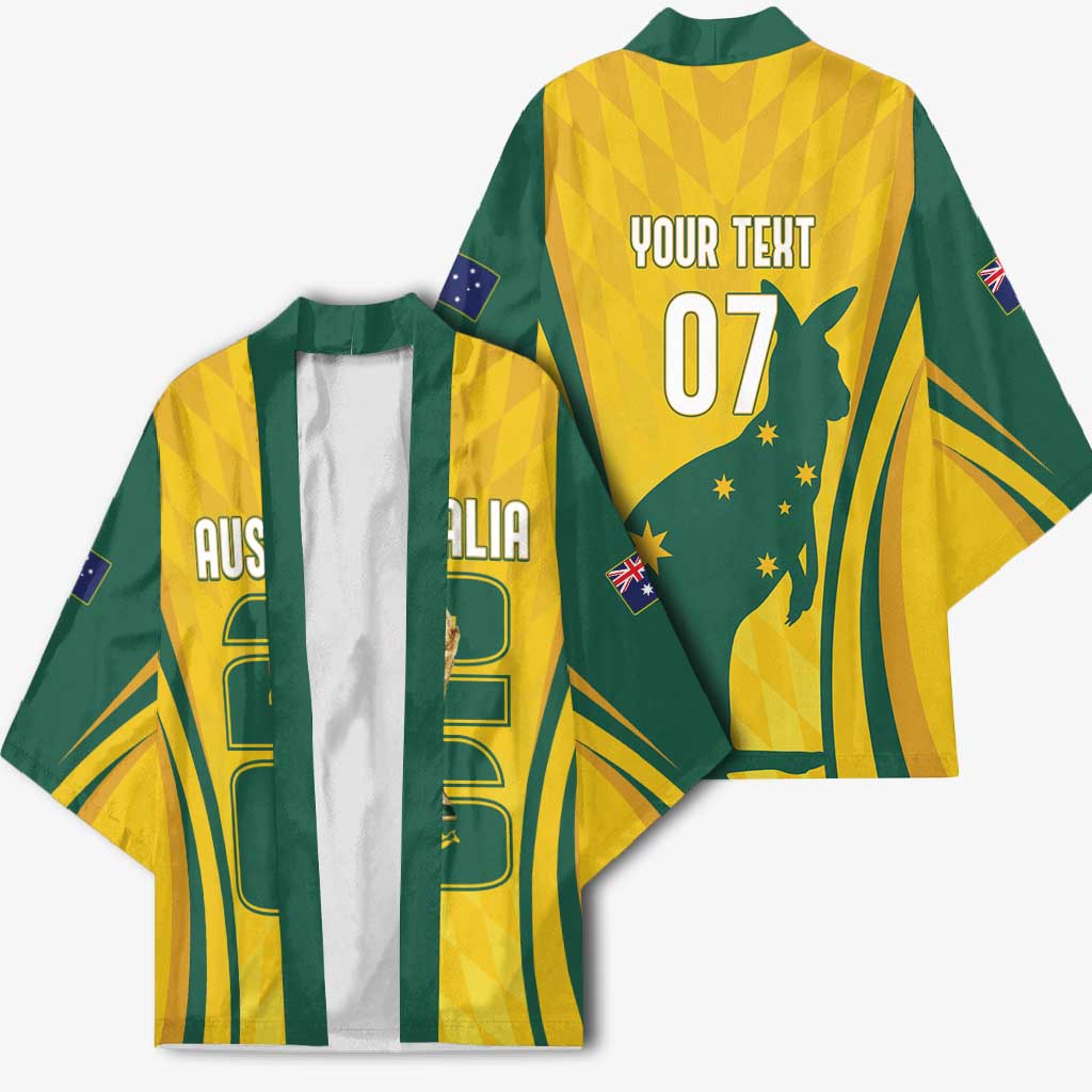 Australia Socceroos Custom Kimono 2026 Forever Golden - Wonder Print Shop