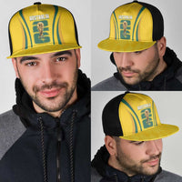 Australia Socceroos Custom Mesh Trucker Cap 2026 Forever Golden - Wonder Print Shop