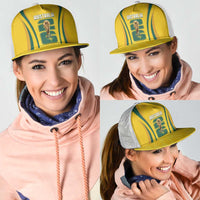 Australia Socceroos Custom Mesh Trucker Cap 2026 Forever Golden - Wonder Print Shop