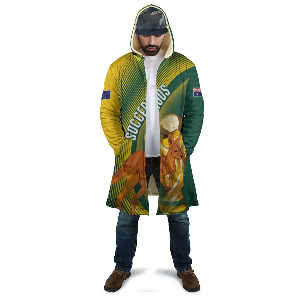 Australia Socceroos WC2026 Custom Cloak Golden Champions - Wonder Print Shop