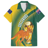 Australia Socceroos WC2026 Custom Hawaiian Shirt Golden Champions - Wonder Print Shop
