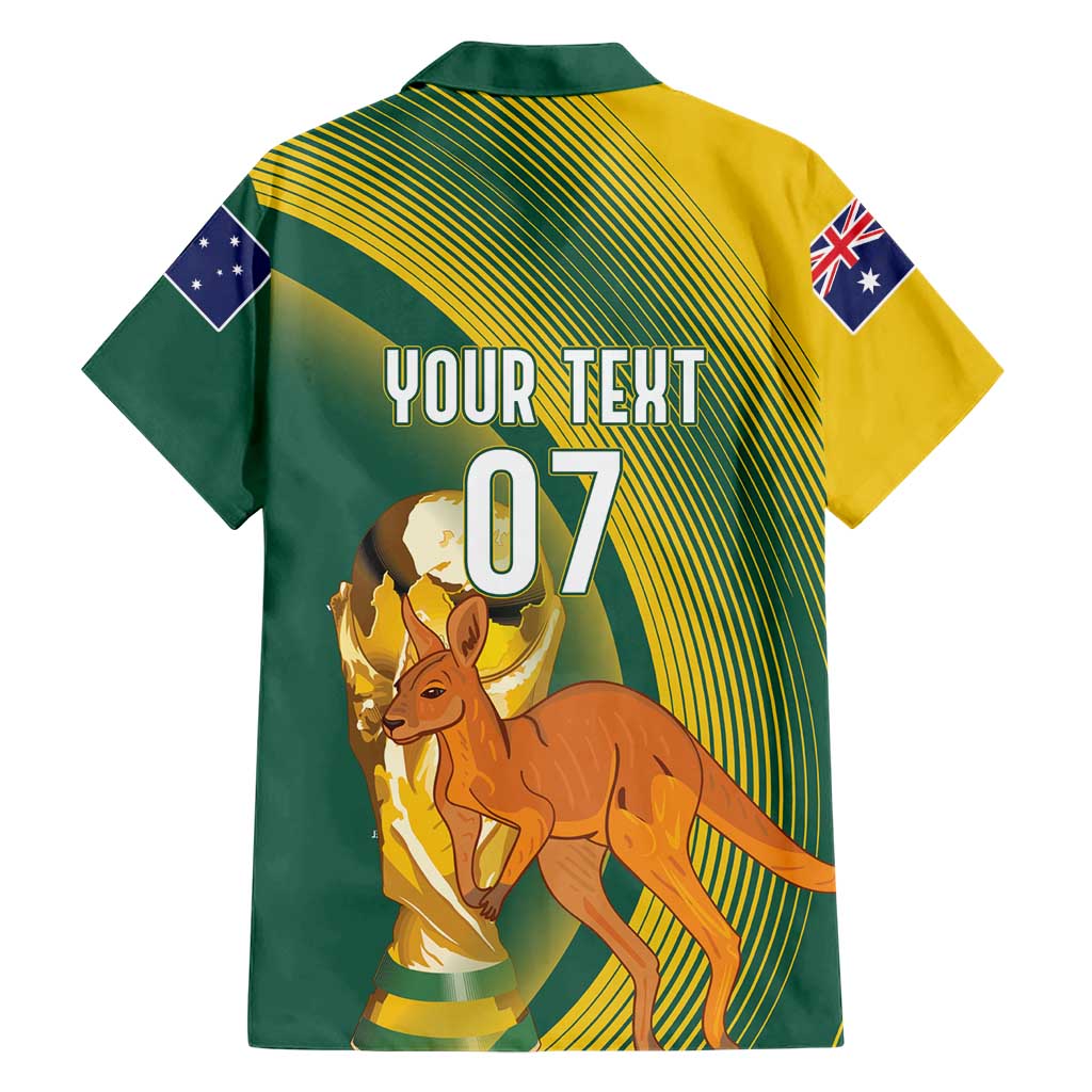 Australia Socceroos WC2026 Custom Hawaiian Shirt Golden Champions - Wonder Print Shop