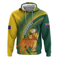 Australia Socceroos WC2026 Custom Hoodie Golden Champions - Wonder Print Shop