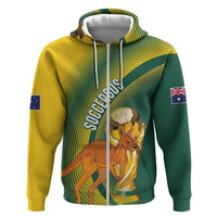 Australia Socceroos WC2026 Custom Hoodie Golden Champions - Wonder Print Shop