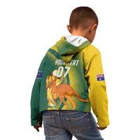 Australia Socceroos WC2026 Custom Kid Hoodie Golden Champions - Wonder Print Shop