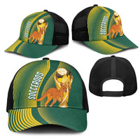 Australia Socceroos WC2026 Custom Mesh Trucker Cap Golden Champions - Wonder Print Shop