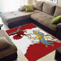 Poland-Lithuania Folk Patterns Area Rug