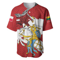 Poland-Lithuania Folk Patterns Baseball Jersey