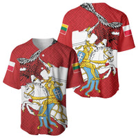 Poland-Lithuania Folk Patterns Baseball Jersey