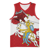 Poland-Lithuania Folk Patterns Basketball Jersey