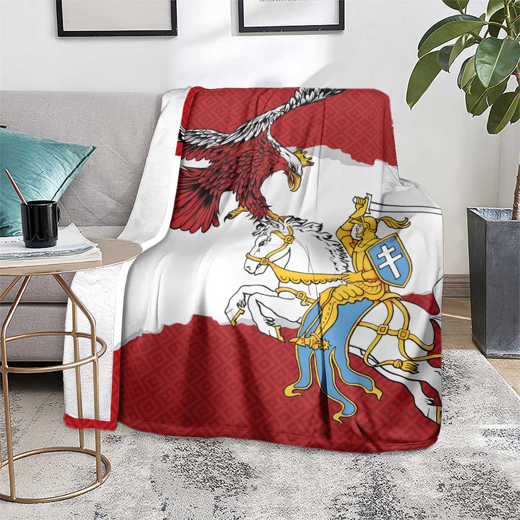 Poland-Lithuania Folk Patterns Blanket