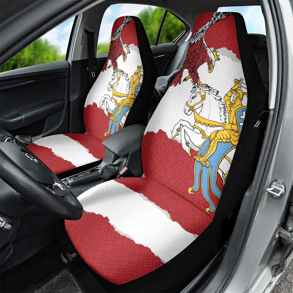Poland-Lithuania Folk Patterns Car Seat Cover