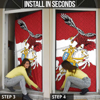 Poland-Lithuania Folk Patterns Door Cover