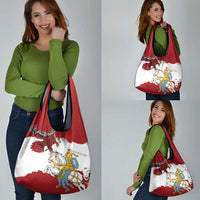 Poland-Lithuania Folk Patterns Grocery Bag
