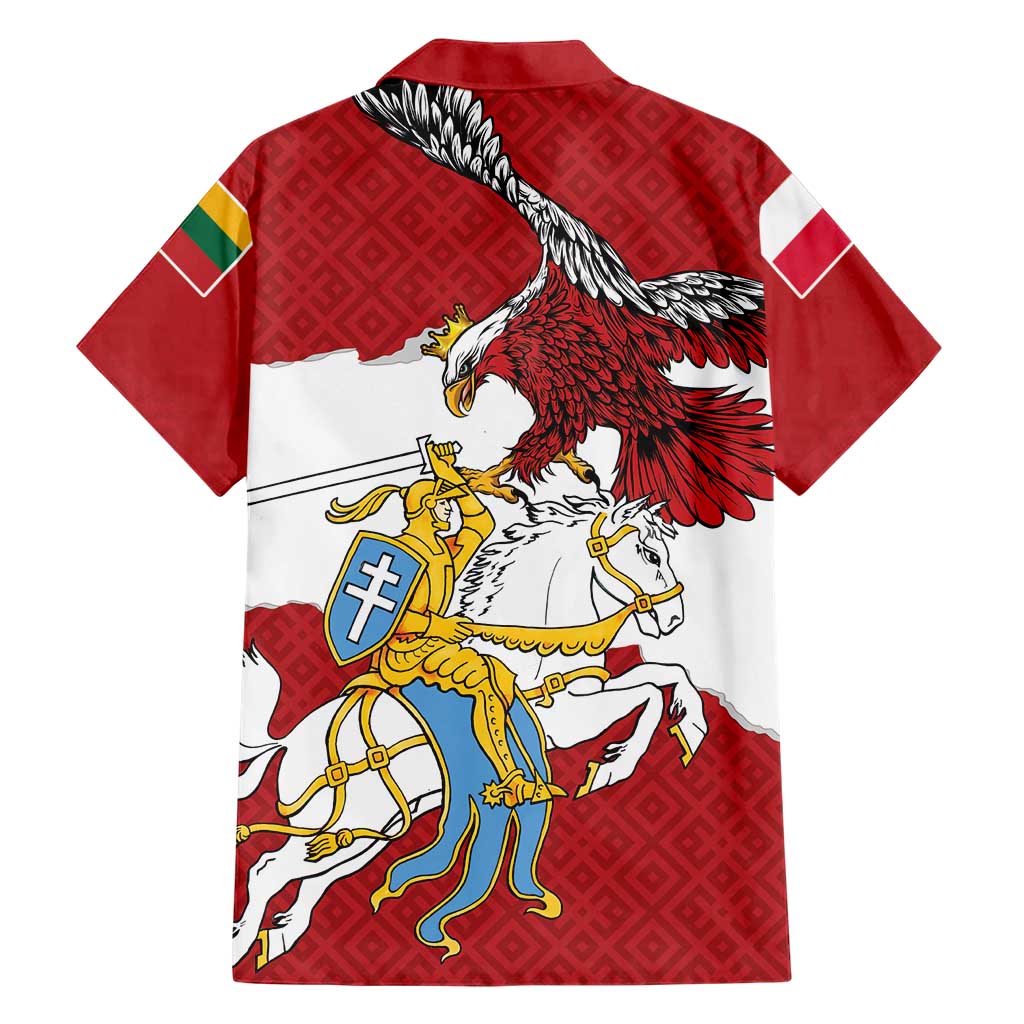 Poland-Lithuania Folk Patterns Hawaiian Shirt