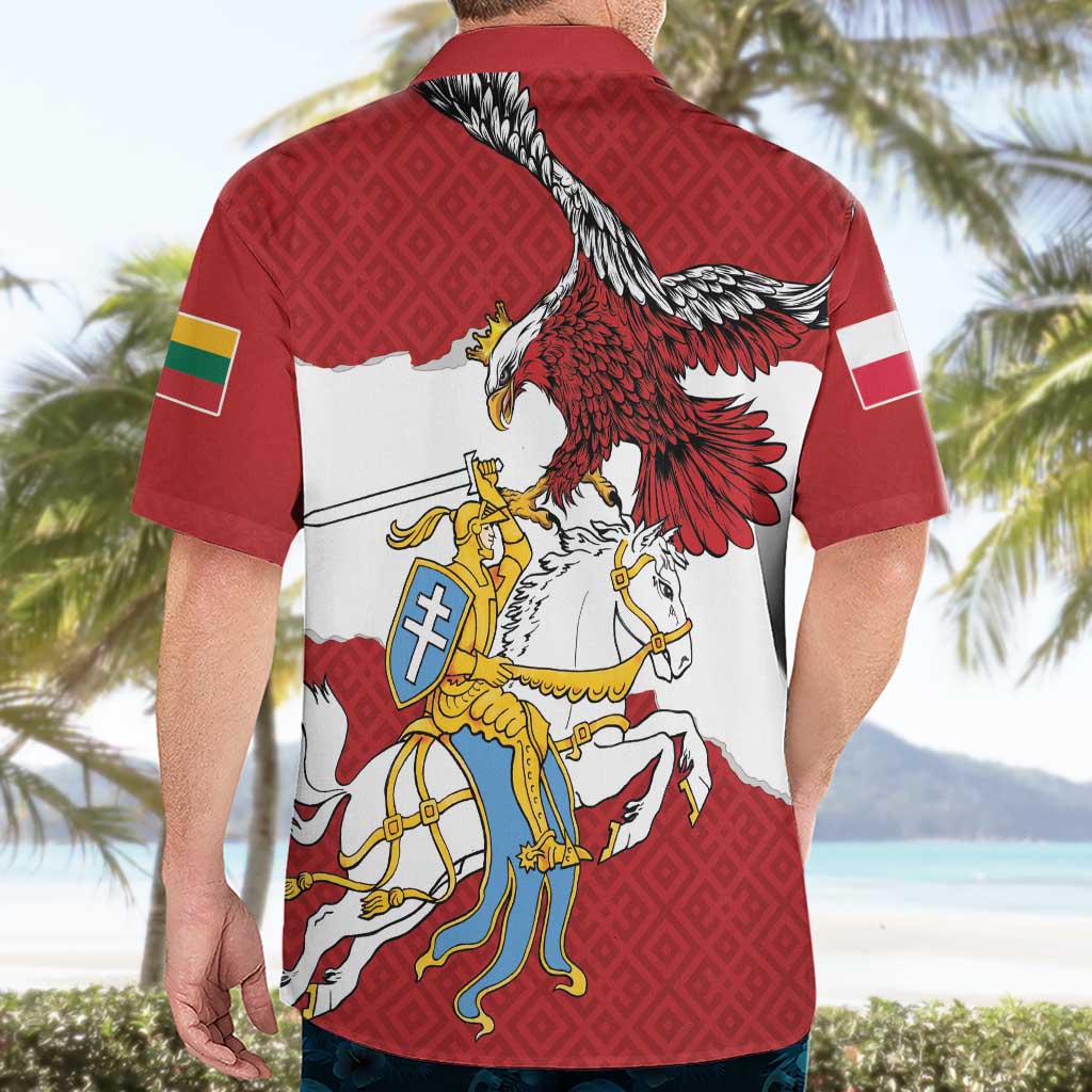 Poland-Lithuania Folk Patterns Hawaiian Shirt