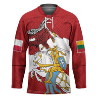 Poland-Lithuania Folk Patterns Hockey Jersey
