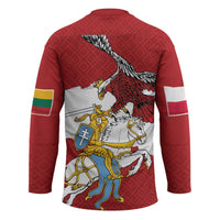 Poland-Lithuania Folk Patterns Hockey Jersey