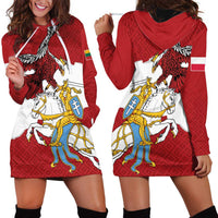 Poland-Lithuania Folk Patterns Hoodie Dress