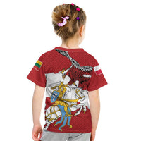 Poland-Lithuania Folk Patterns Kid T Shirt