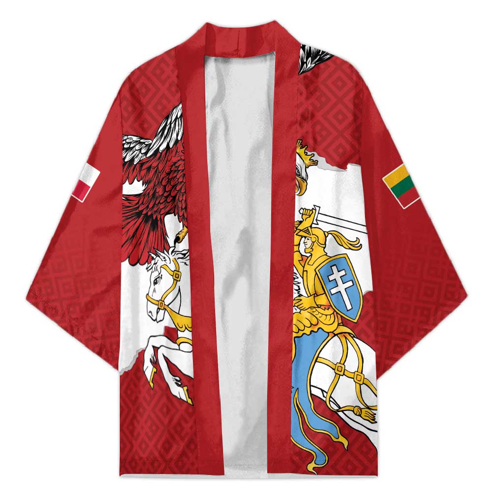 Poland-Lithuania Folk Patterns Kimono
