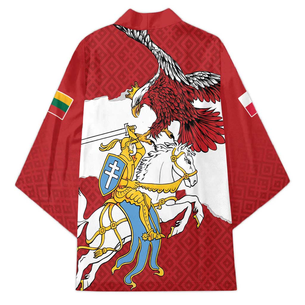Poland-Lithuania Folk Patterns Kimono