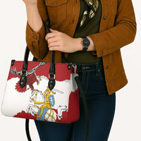 Poland-Lithuania Folk Patterns Leather Bag