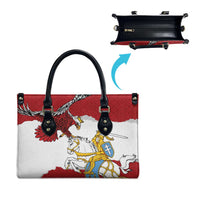 Poland-Lithuania Folk Patterns Leather Bag