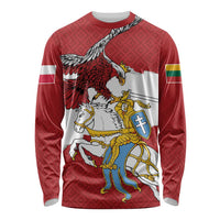 Poland-Lithuania Folk Patterns Long Sleeve Shirt