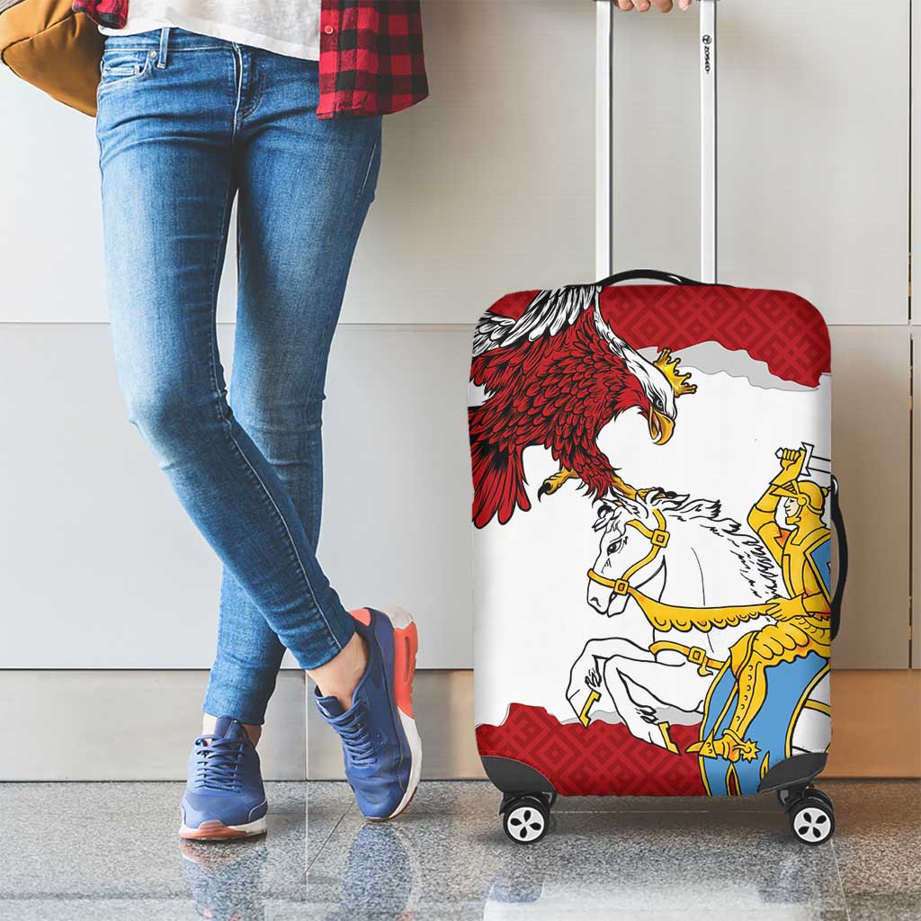 Poland-Lithuania Folk Patterns Luggage Cover