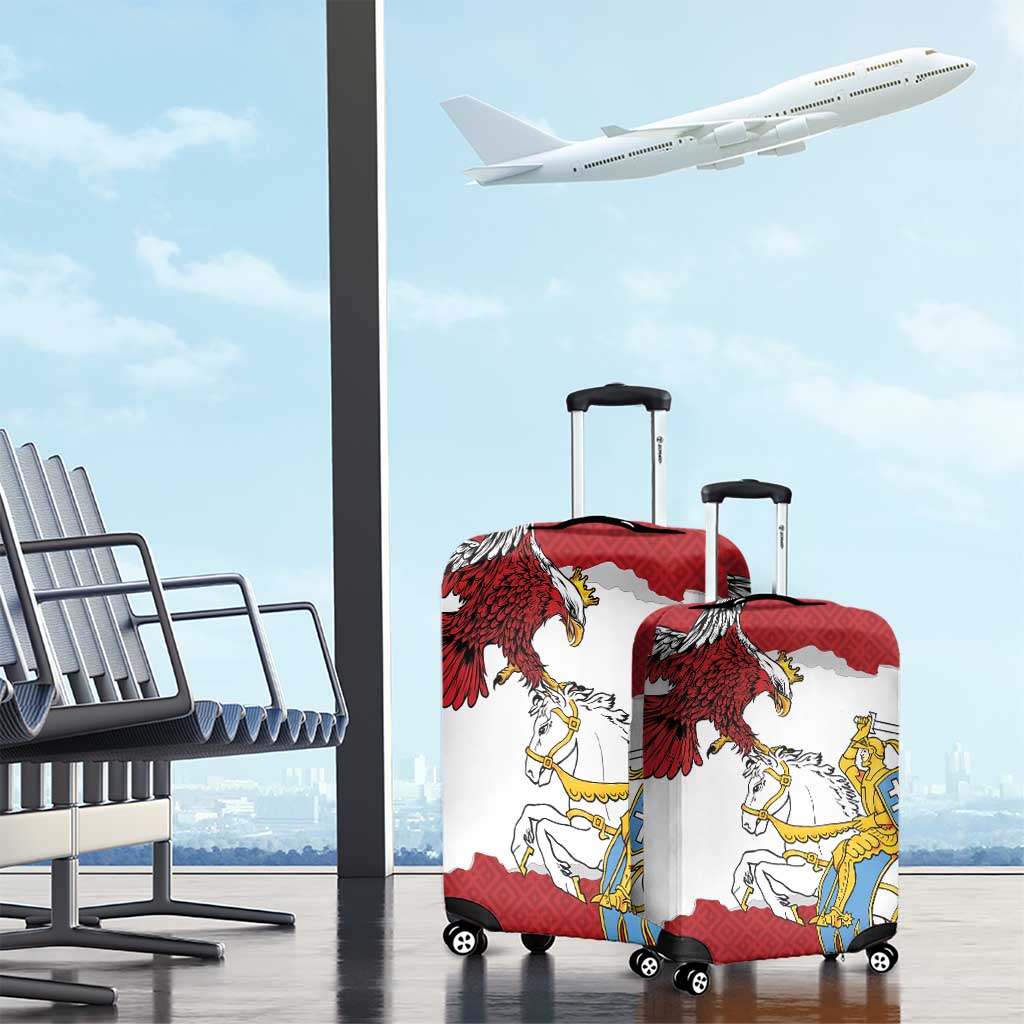 Poland-Lithuania Folk Patterns Luggage Cover
